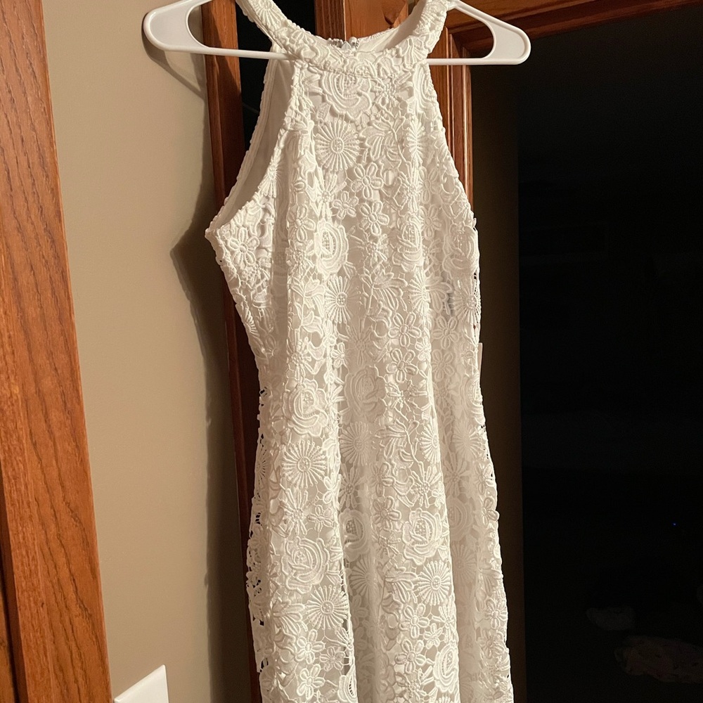 White dress